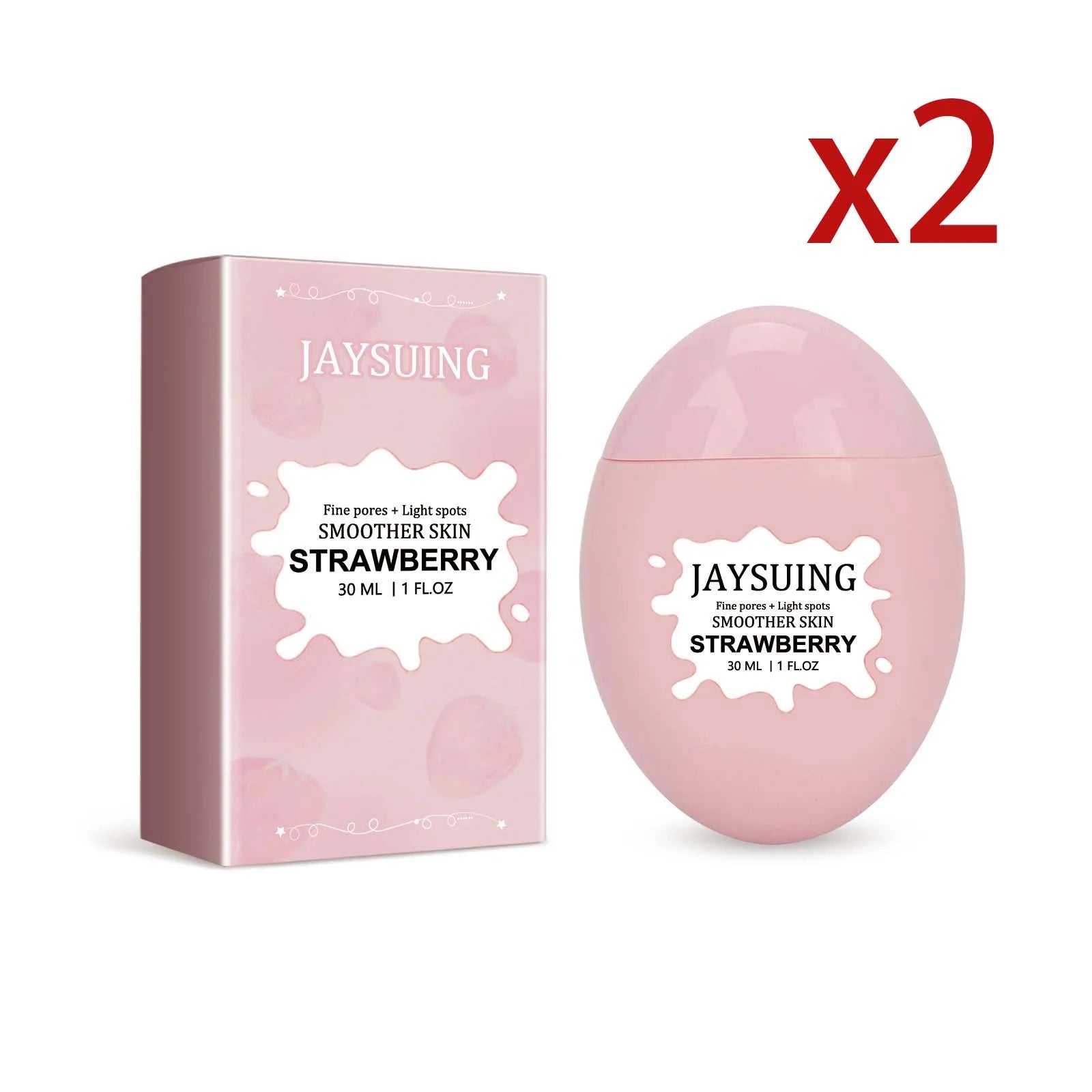 Vitamin C Strawberry Facial Serum – Pores, Brightening & Anti-Age Vitamin C Face Serum Oasis Select 2x30ml 30ml