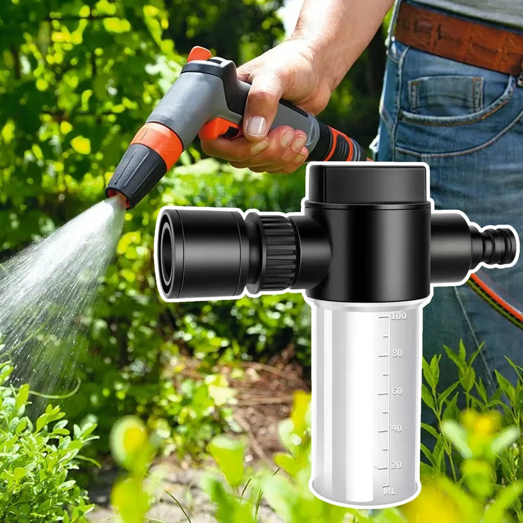 Pressure Washer Foam Cannon 100ml Liquid Fertilizer Dispersing Sprayer Adjustable Sprinkler With Scale Precision Garden Watering Oasis Select