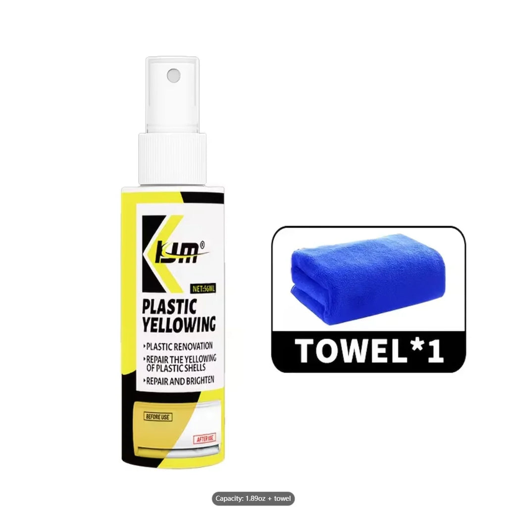 Plastic Yellowing Remover Spray – Restore White Plastic Easily Plastic Restorer Spray Oasis Select