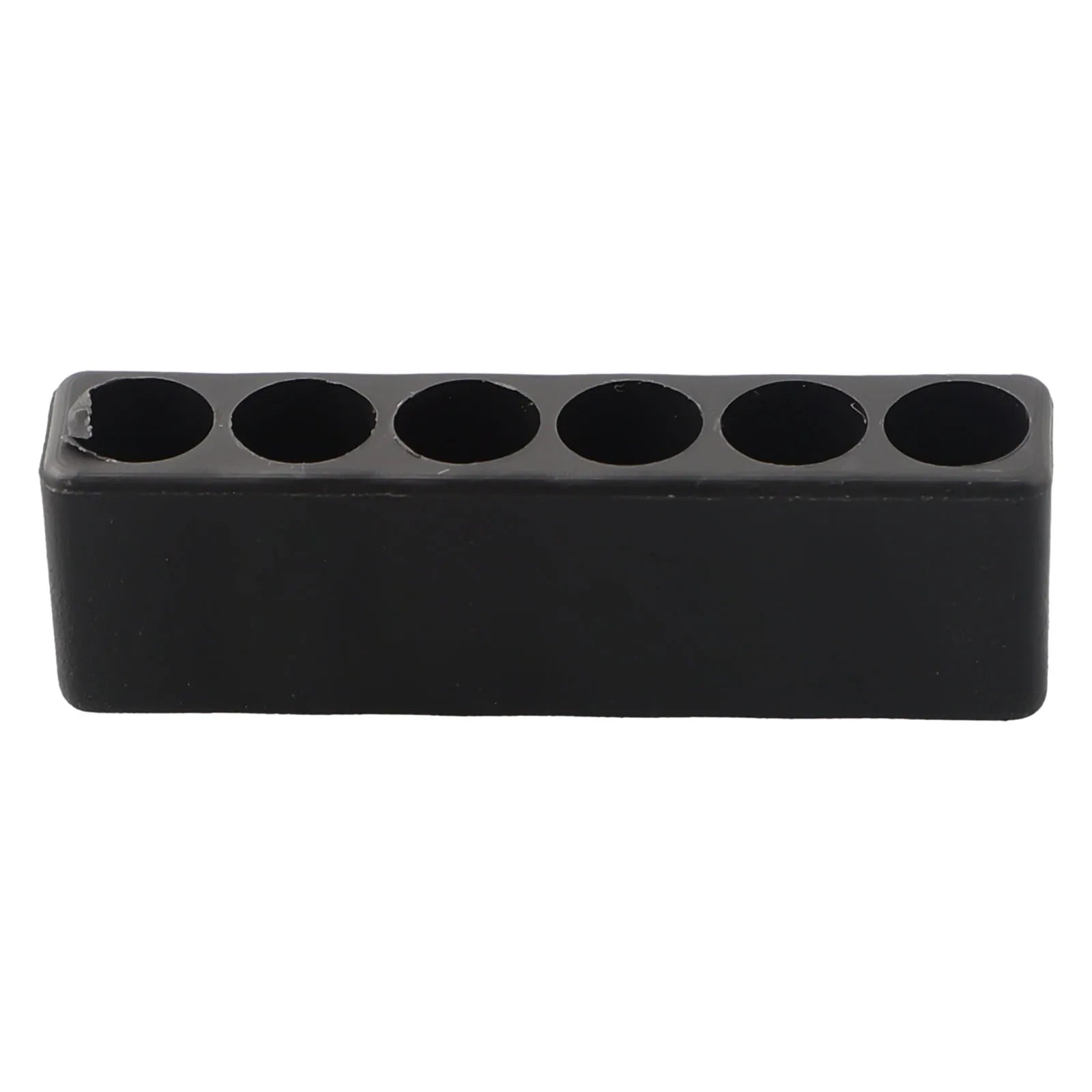 5Pcs 6Hole 1/4 Hex Shank Screwdriver Bit Holder Plastic Screwdriver Storage Drill Bit Stand Case Power Tools Oasis Select