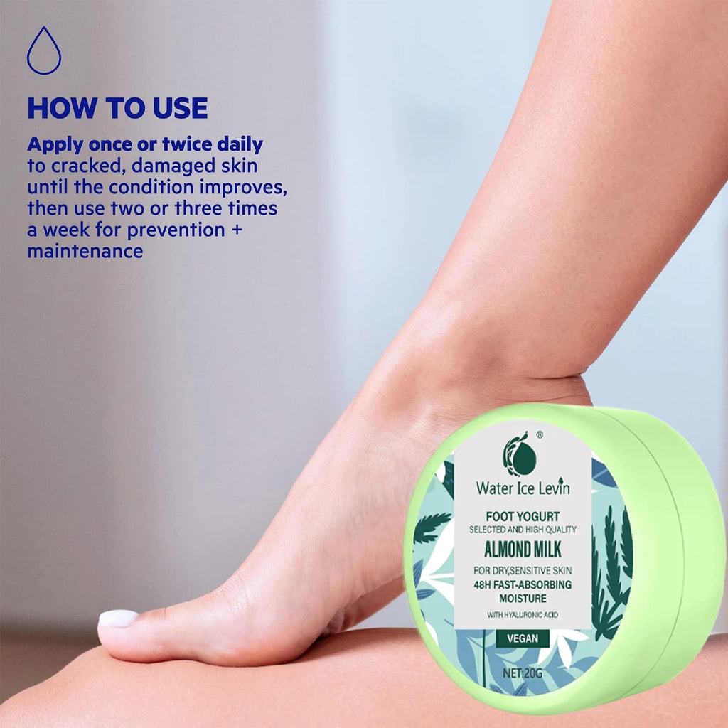 Ice Soothing Foot Care Cream, Menthol Cooling, Collagen Deep Moisturizing, Vitamin Antioxidant Oasis Select