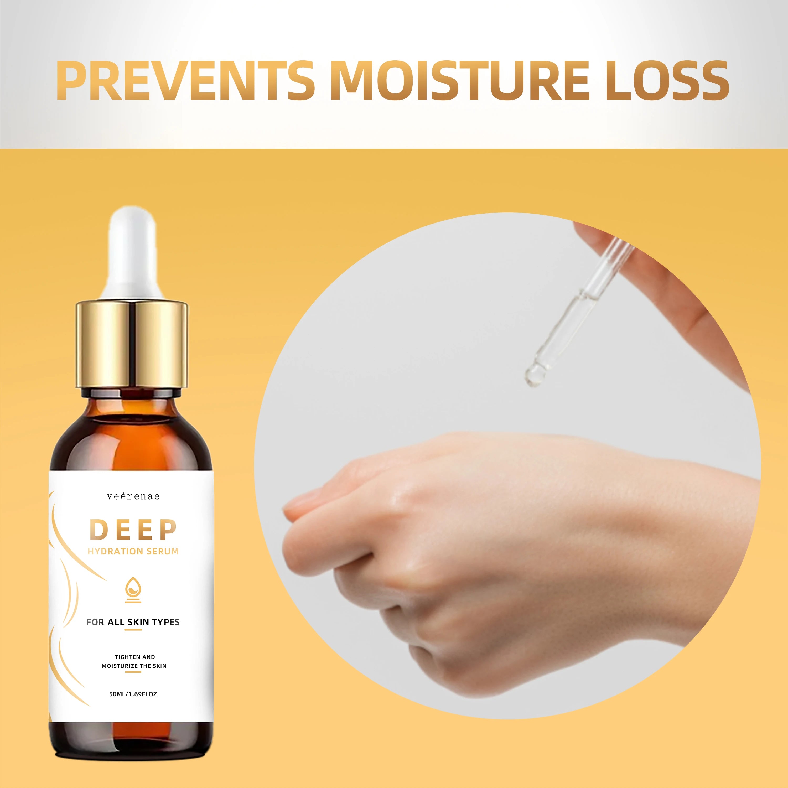 veérenae Vitamin C & Niacinamide Deep Hydration Serum | Oil-Free
