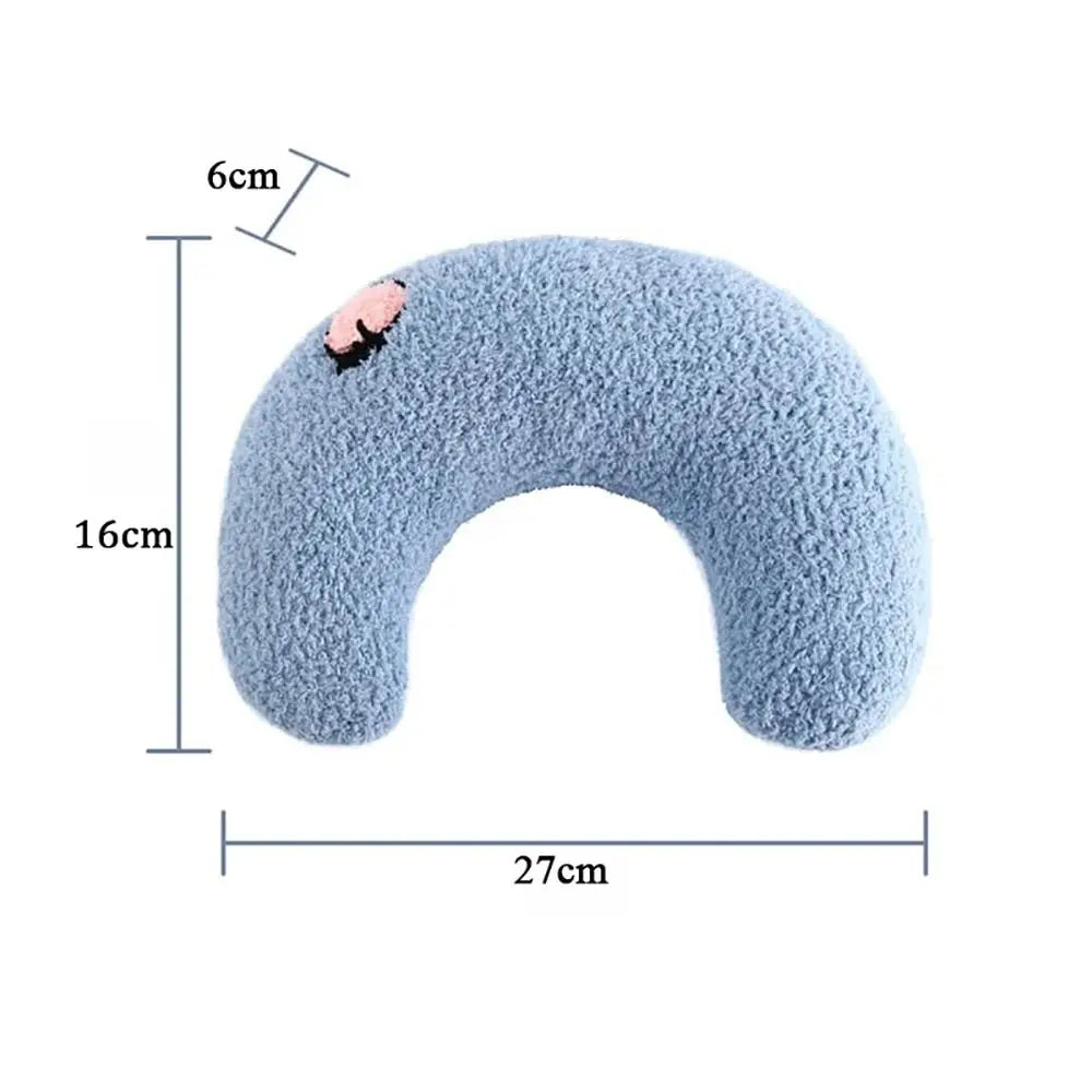 1Pcs Durable U-Shaped Cats Little Pillow Dog Sleeping Fair Neck Protector Deep Sleep Kitten Headrest for Cats Puppy Oasis Select