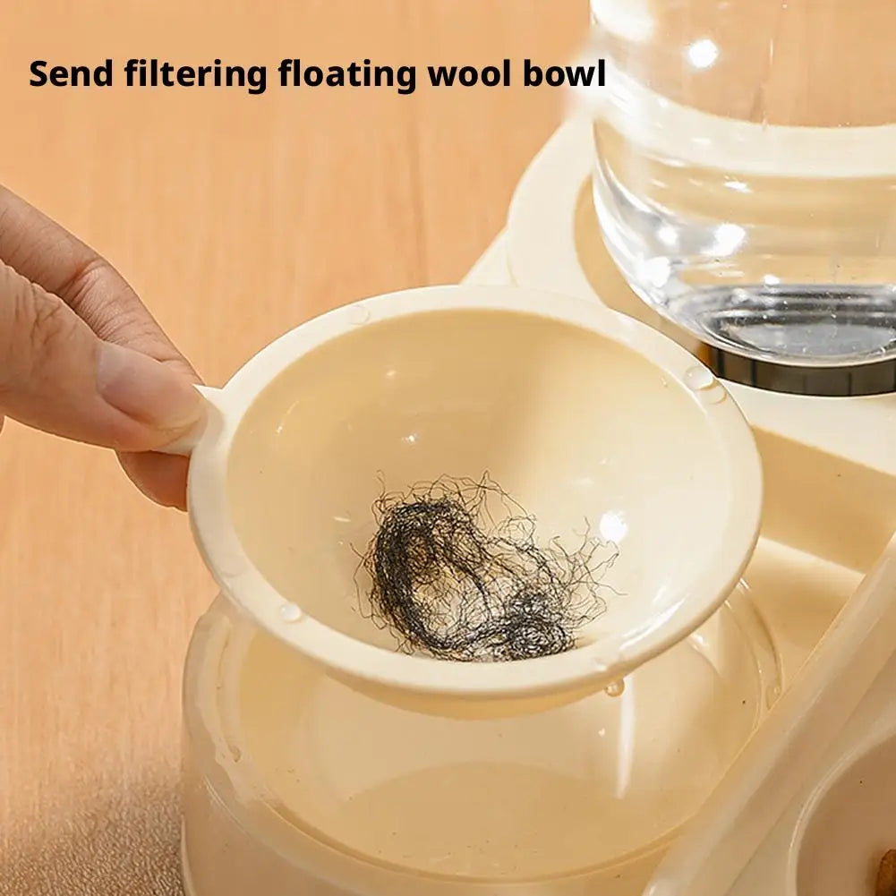 All-in-One Cat Feeder & Water Dispenser | Dual Bowl, 4 Colors Pet Feeder Dispenser Oasis Select