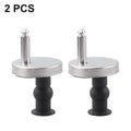 2pcs Toilet Seat Hinges Top Close Soft Release Quick Fitting Heavy Duty Hinge For Toilet Seat Hinges Toilet Accessories Oasis Select 2pcs
