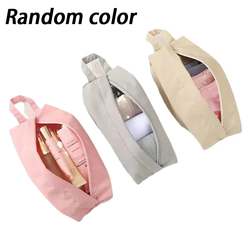 Korean Waterproof Makeup Bag – Silica Gel Cosmetic Organizer Cosmetic Organizer Bag Oasis Select A one size