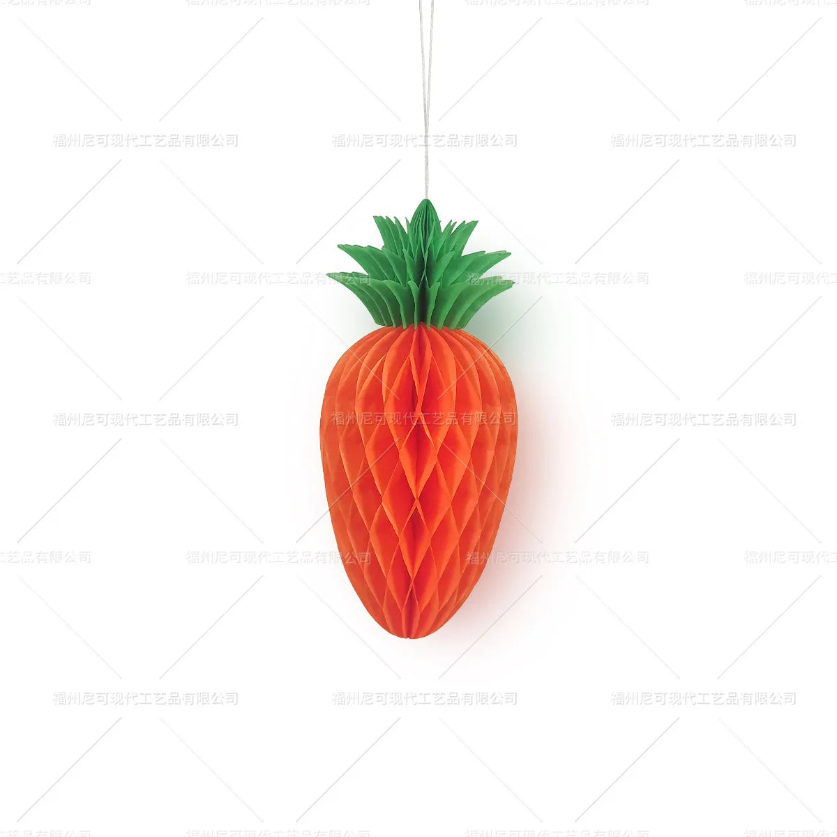 Carrot Hanging Ornaments Easter Themed Party Decorations Hanging Ornaments Kindergarten Classroom Atmosphere Decoration Supplies Oasis Select 15cm