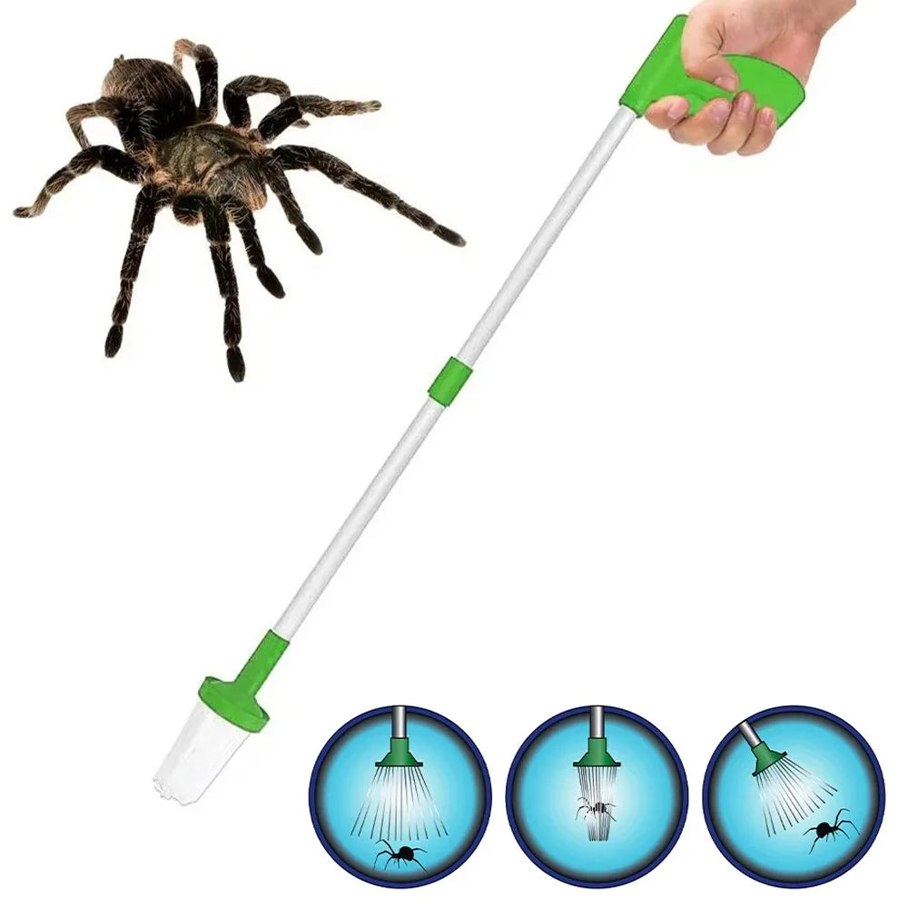 Foldable household tool spider catcher clip insect catcher cute catcher Abs household outdoor Oasis Select
