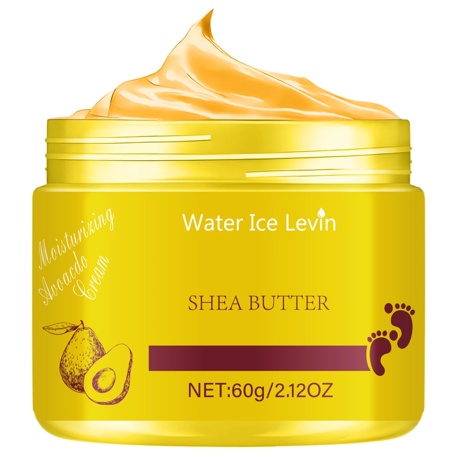 Pure Shea Butter Foot Cream 60g – Moisture Lock & Skin Repair Foot Cream Oasis Select one 50g