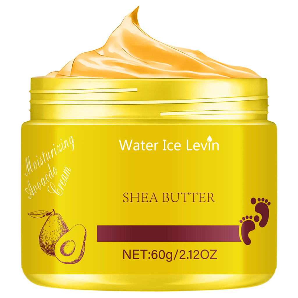 Water Ice Levin Shrando Pure Shea Butter 60g | Intense Moisture Lock | Skin Repair & Nourishment for All-Day Softness Oasis Select one 50g