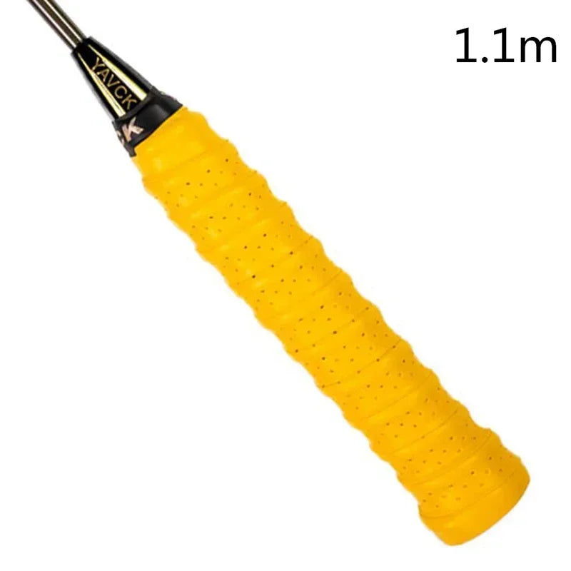 1/2Pcs Anti-Slip Breathable Sport Over Grip Sweat Band Griffband Tennis Overgrips Tape Badminton Racket Grips Sweatband Oasis Select yellow