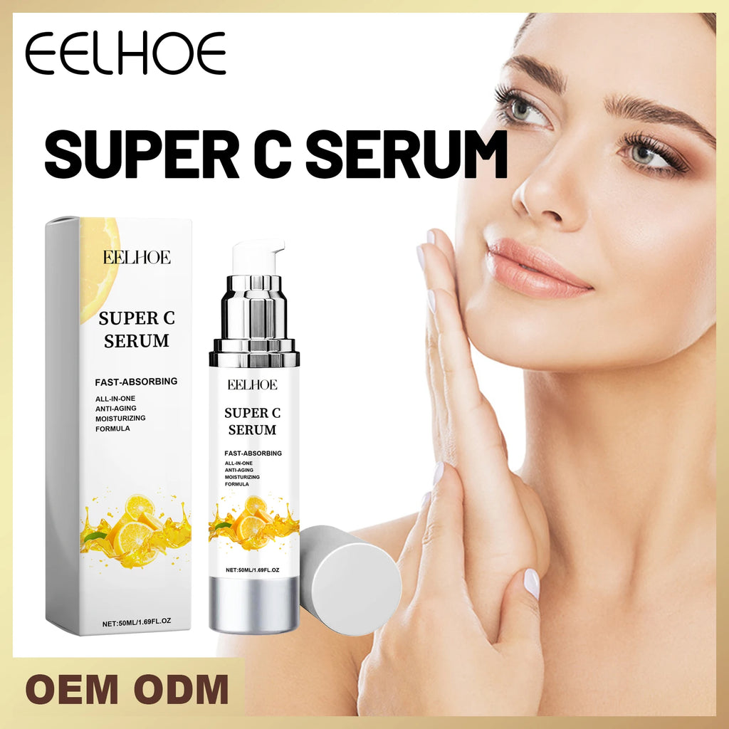 EELHOE Vitamin C Essence Liquid Whitening Moisturizing Soft Delicate Skin Essence Gentle Fomula Suitable for All Skin Types Oasis Select