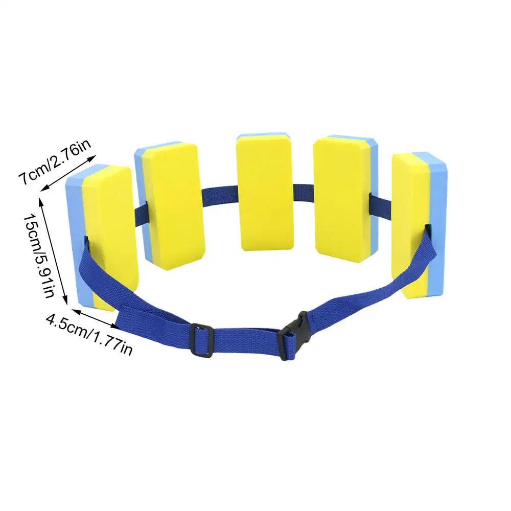 Kids Swimming Belt Children Swim Training Belt Adjustable Strap Equipment Exerciser Aid Flotation Belt Swim Trainer for Children Oasis Select Light Blue