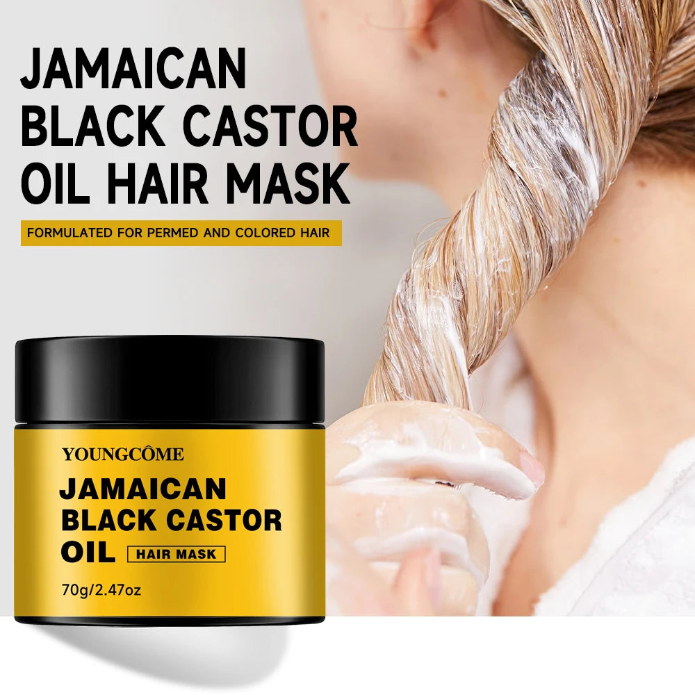 Jamaican Black Castor Oil Hair Mask – Deep Nourishing Treatment Hair Mask Treatment Oasis Select