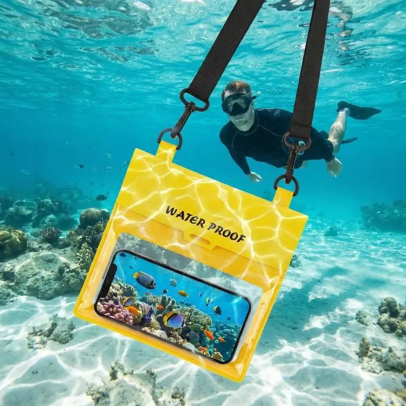 Waterproof Phone Pouch Waist Pack – Touchscreen Dry Bag Waterproof Phone Pouch Oasis Select