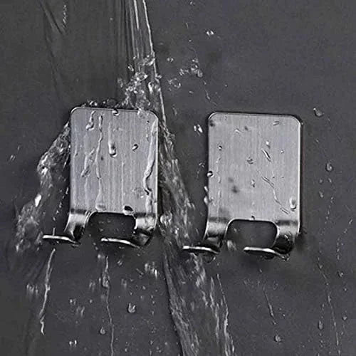 2pcs Razor Holder Stainless Steel Men Shaving Shaver Razor Stand Shelf Shaving Razor Storage Rack Bathroom Hook Organizer Oasis Select