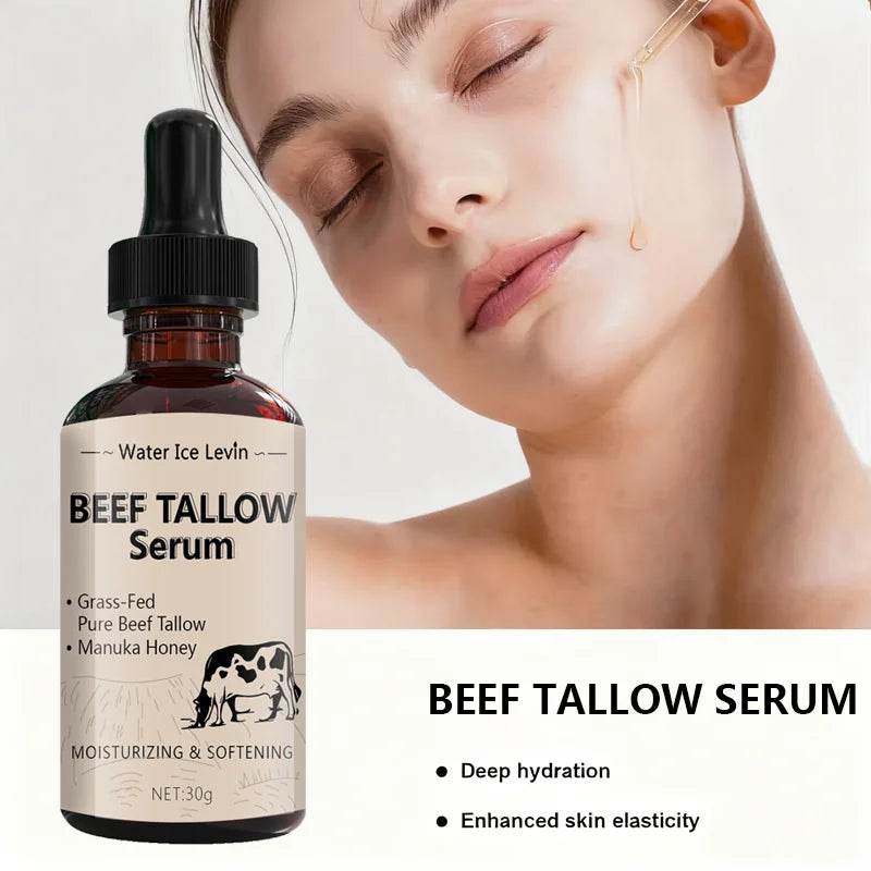 Beef Tallow Serum – Manuka Honey & Hyaluronic Acid | All Skin Face Serum Oasis Select