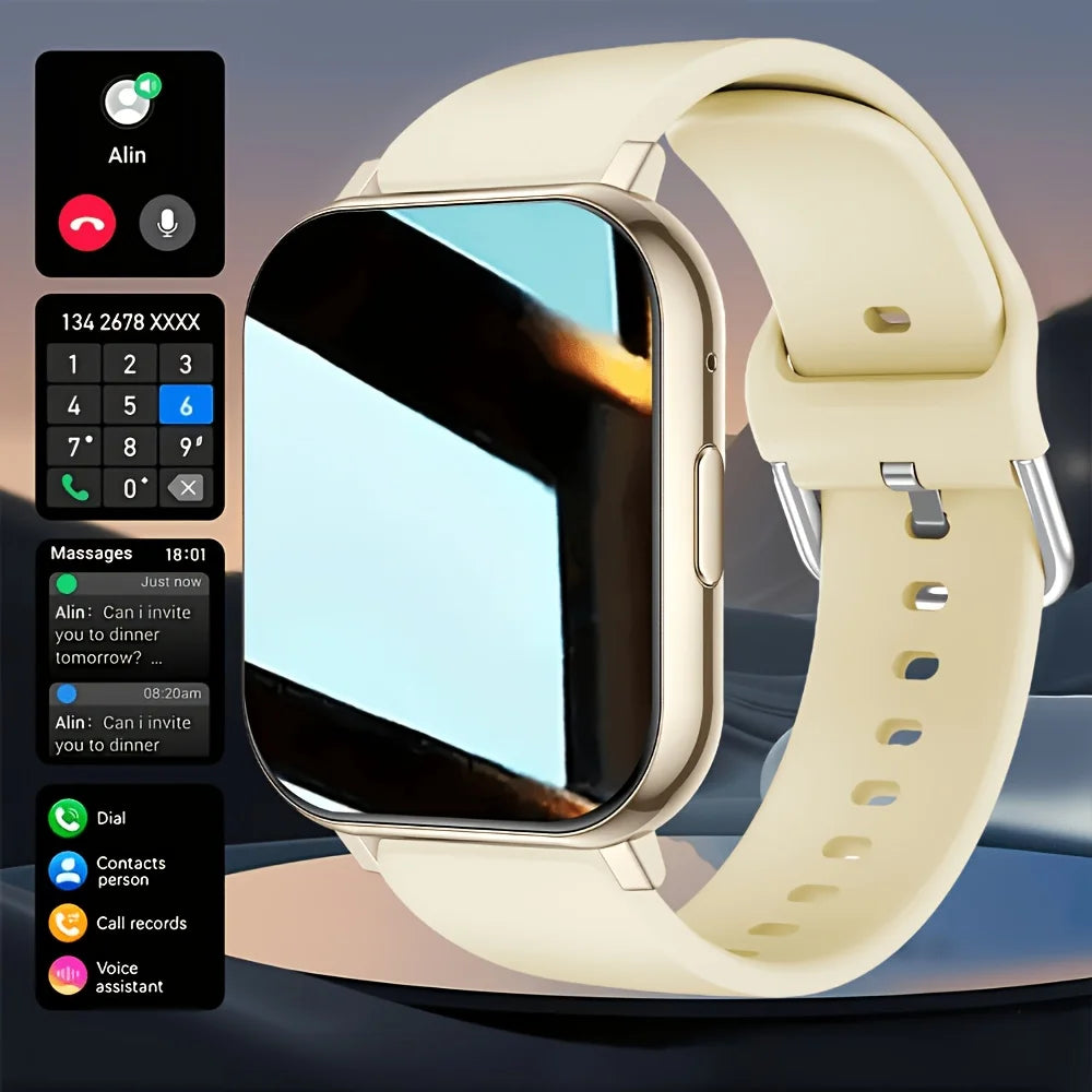 ERUN Smart Watch – Calls, Fitness Tracker & Alexa | Unisex