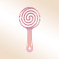 Round Hollow Hair Brush – Detangling, Volume & Scalp Massage Hair Styling Brush Oasis Select S033-pink