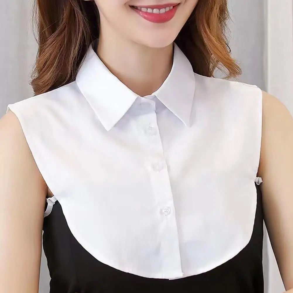 Detachable Faux Collar – Lapel False Collar for Shirts & Sweaters