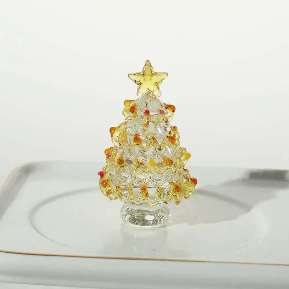 Crystal Star Christmas Tree Topper Ornament | Sparkling Resin
