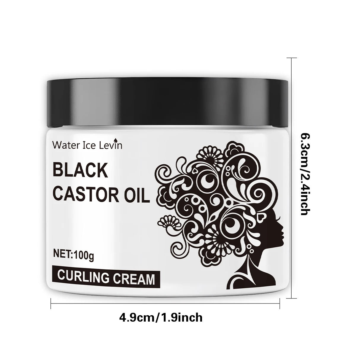 Curly Hair Elastic Cream – Coconut Oil Moisturizing Formula Curl Styling Cream Oasis Select