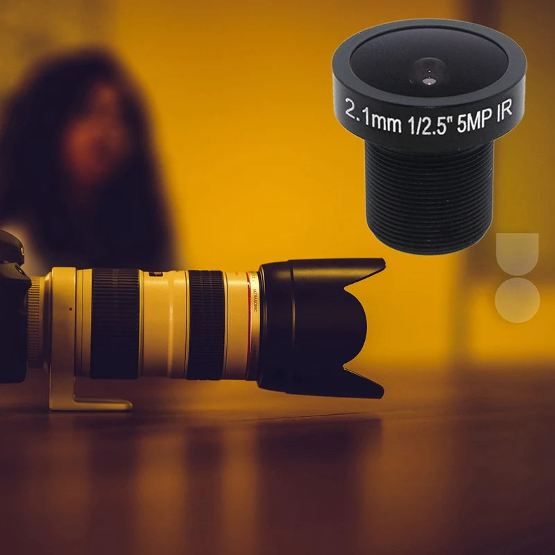 Fisheye Lens 2.1Mm 5MP Lens Wide Angle Lens HD Network Lens 180 Degree Wide Angle Of View Oasis Select