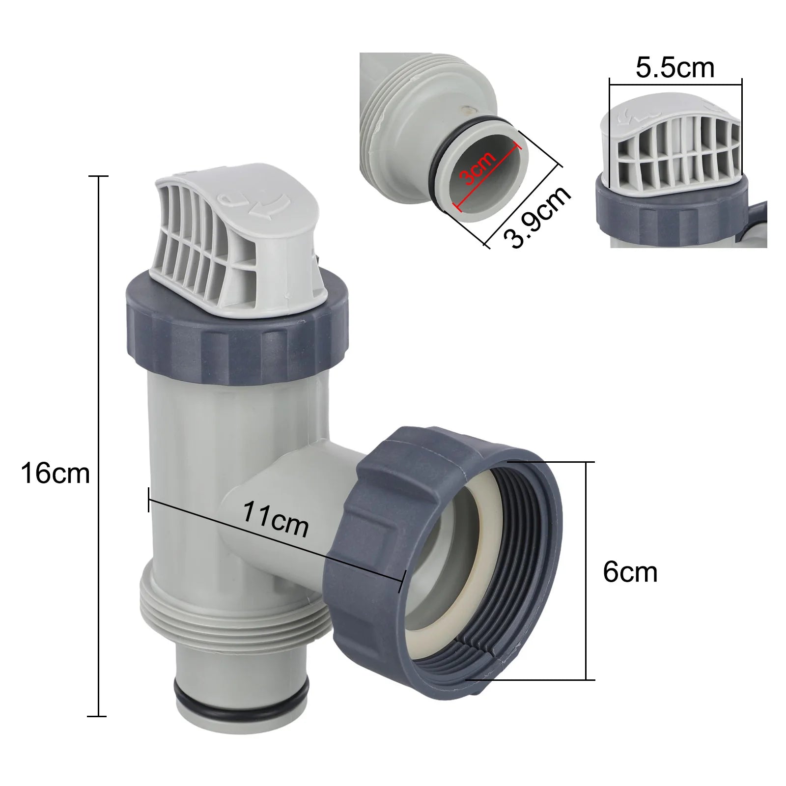 25010 Pool Plunger Valves Assembly For Intex Filter Pump 28635EG 28633EG 28671EG Swimming Pool Accessories Oasis Select
