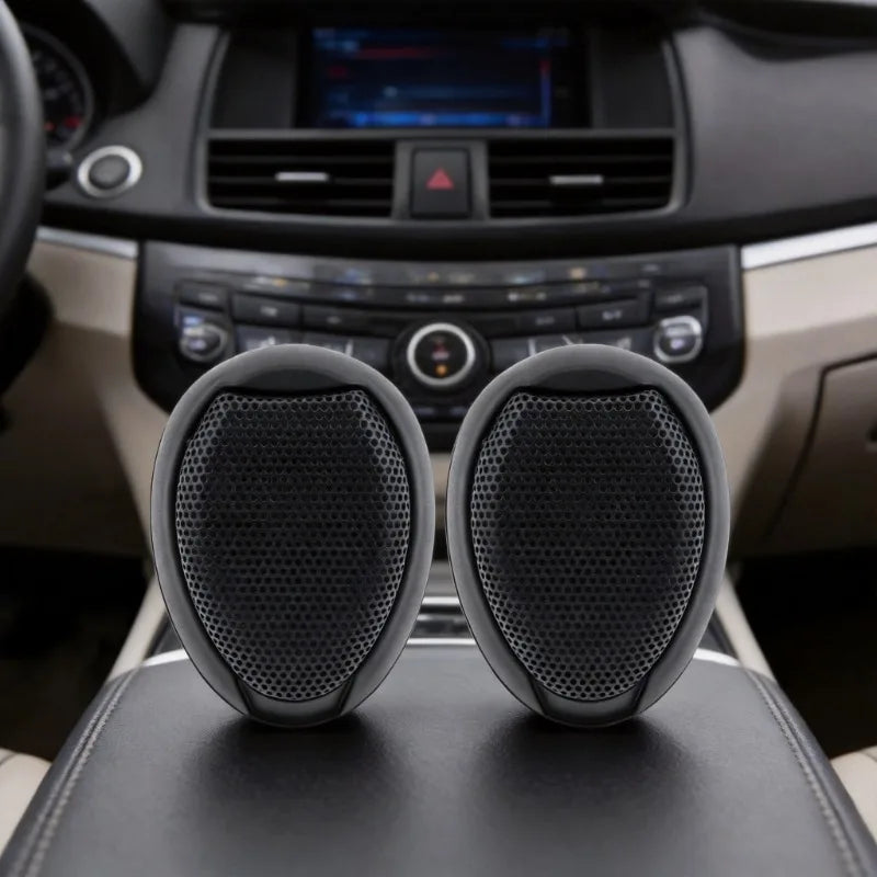 Hifi-level Audio Universal Car Dome Tweeter 1 Pair of 1000w Waterproof Super Power High Noise Reduction High Frequency Speaker Oasis Select
