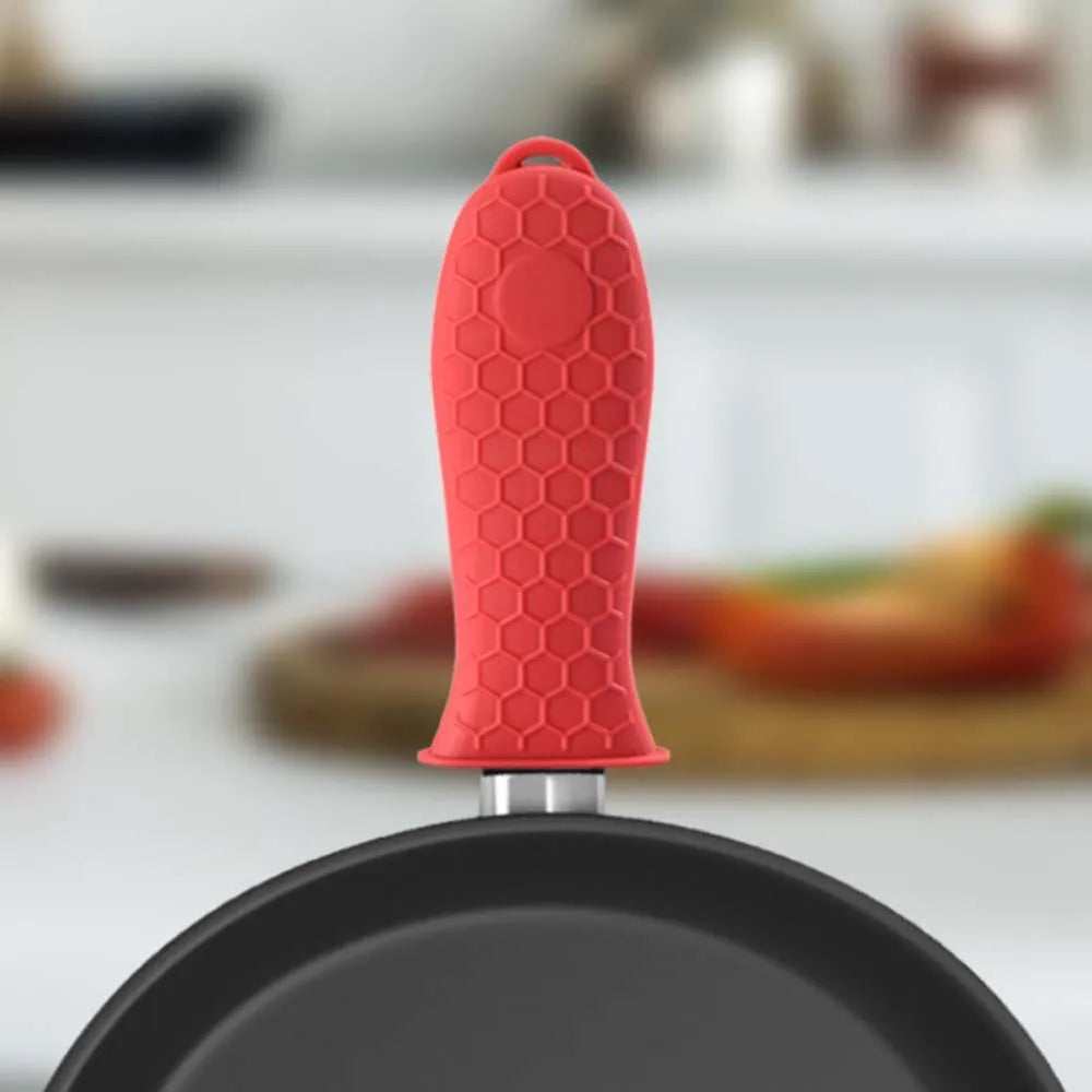 Silicone Pot Handle Covers & Non-Slip Pot Clips | Kitchen