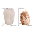 Resin Mold Non-Toxic Gypsum Ornament Mold Flower Mother Mold For Home Decoration Candle Making Mother’S Day Gift Oasis Select Mother Child