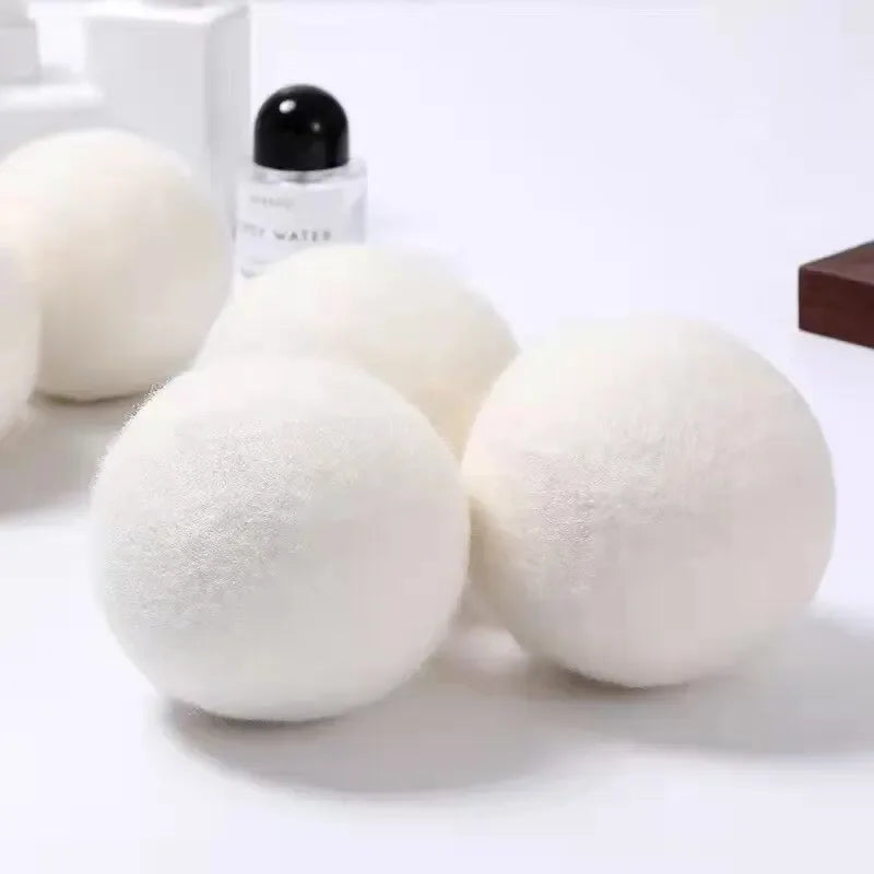 Nature Wool Dryer Balls Fabric Softener Ball for Sensitive Skin Reusable Softener Laundry Ball Home Washing Machine Accessories Oasis Select