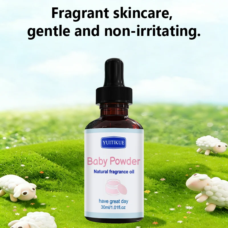 YUITIKUE Baby Powder Fragrance Oil – Floral Aroma 30ml