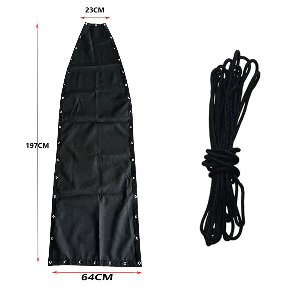 Hanging Swing Chair Seat Cloth For Textilene Hanging Swing Chair Garden Swing Replacement Waterproof Dustproof Black Replacement Oasis Select 1pc no pockets