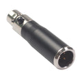 Mini XLR 3 4 Pin Female Converter Adapter Audio Adapter Audio Connector Adapter Black Microphone Audio Equipment Oasis Select China Mainland