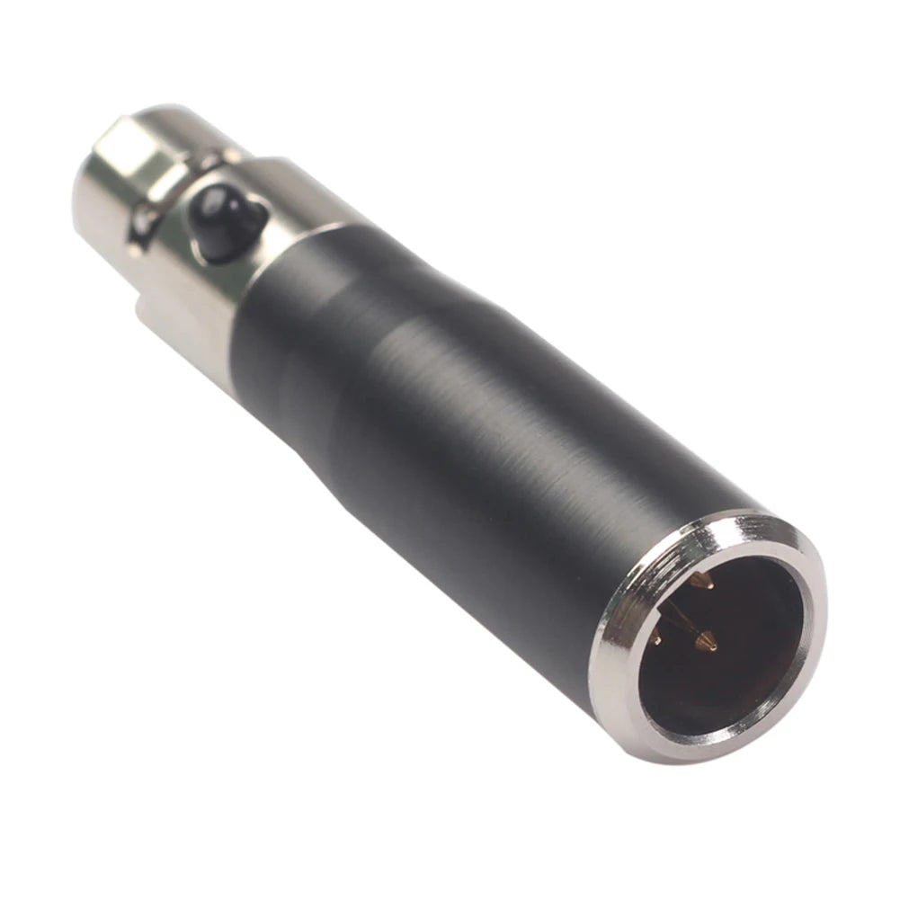 Mini XLR 3 4 Pin Female Converter Adapter Audio Adapter Audio Connector Adapter Black Microphone Audio Equipment Oasis Select China Mainland
