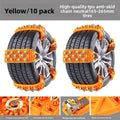 Universal All-Terrain Snow Traction Chains for SUVs, Cars, and Off-Road Vehicles Without Tire Damage Oasis Select installation package