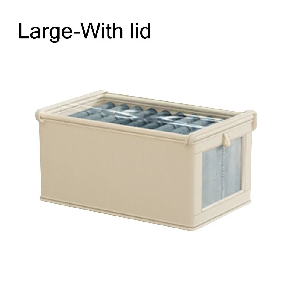 Dustproof Clothes Storage Box with Lid – 3 Sizes | Organizer