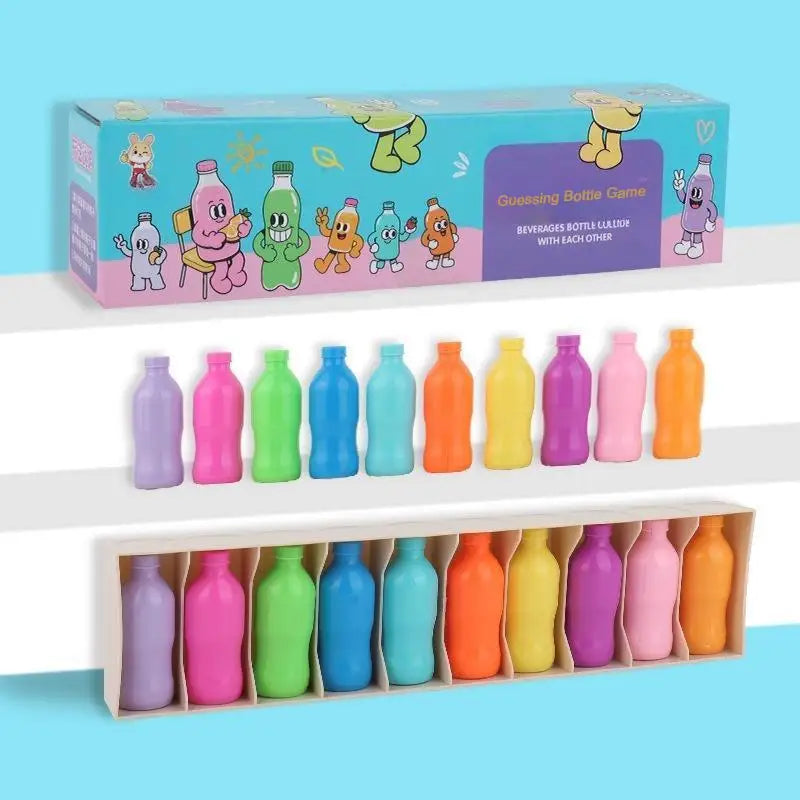 Kids Color Match Guessing Game – Wooden Educational Puzzle Kids Board Game Oasis Select