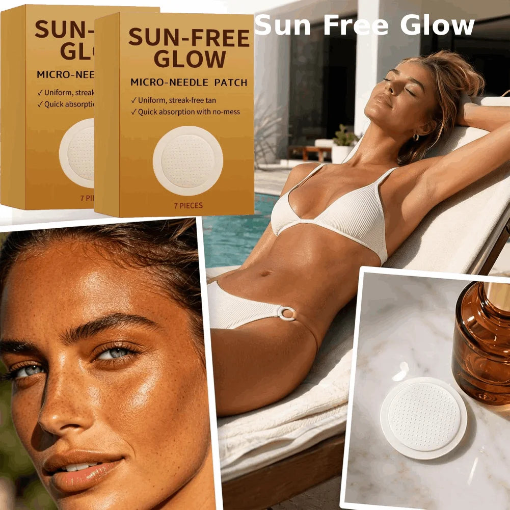 7PCS Sunless Patches Quickly Achieve a Natural Tanning Effect Safe Non-irritating Eliminating Uneven Color Body Care for Women Oasis Select