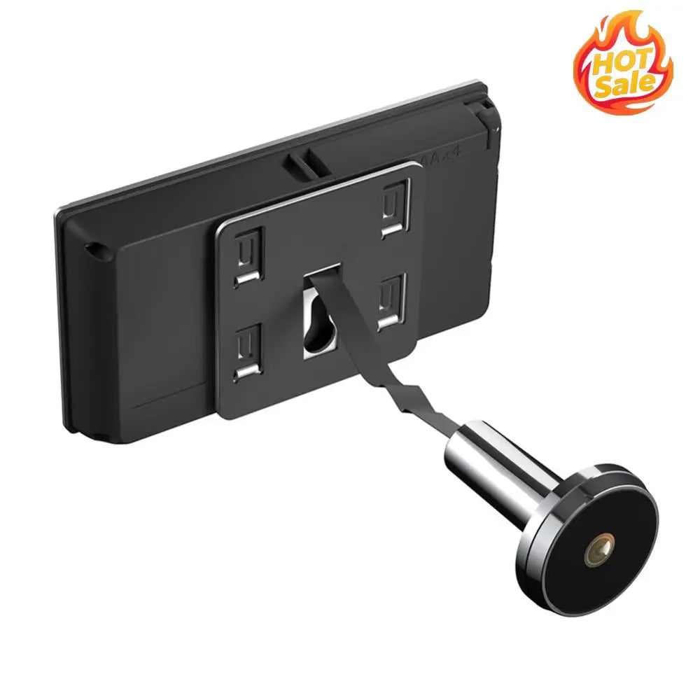 3.5 Inch Peephole Door Video Camera 120° Wide View Angle 1MP Wireless Video Doorbell Peephole Viewer Outdoor Monitor Smart Home Oasis Select