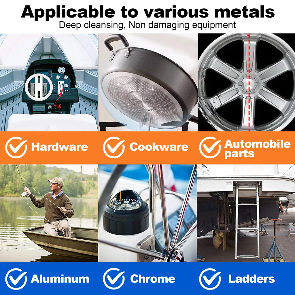 Metal Refurbishing Cream 60g – Polish, Restore & Protect Metals