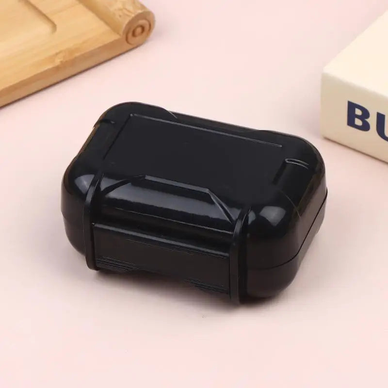 1PCS Waterproof Drop-proof Headphone Cable Organizer Accessories Box Earphones Carrying Protective Case Oasis Select Black