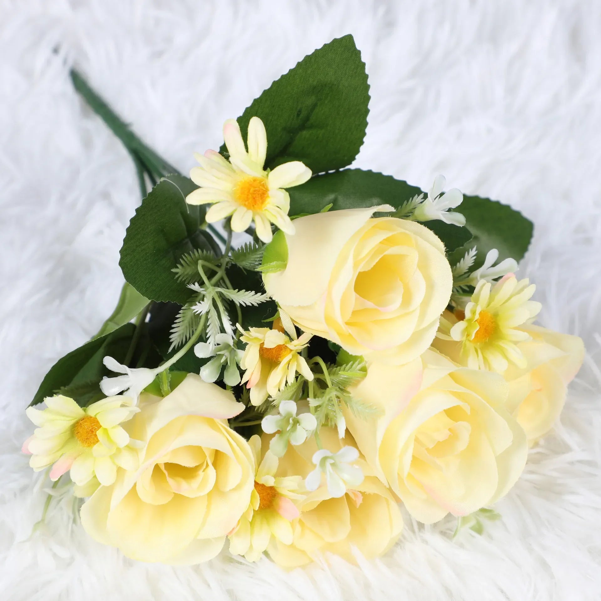 Silk Peony Hydrangea Artificial Flowers for Wedding Bouquet Home Decoration Fake Rose Plants Table Centerpiece Accessory Oasis Select A4