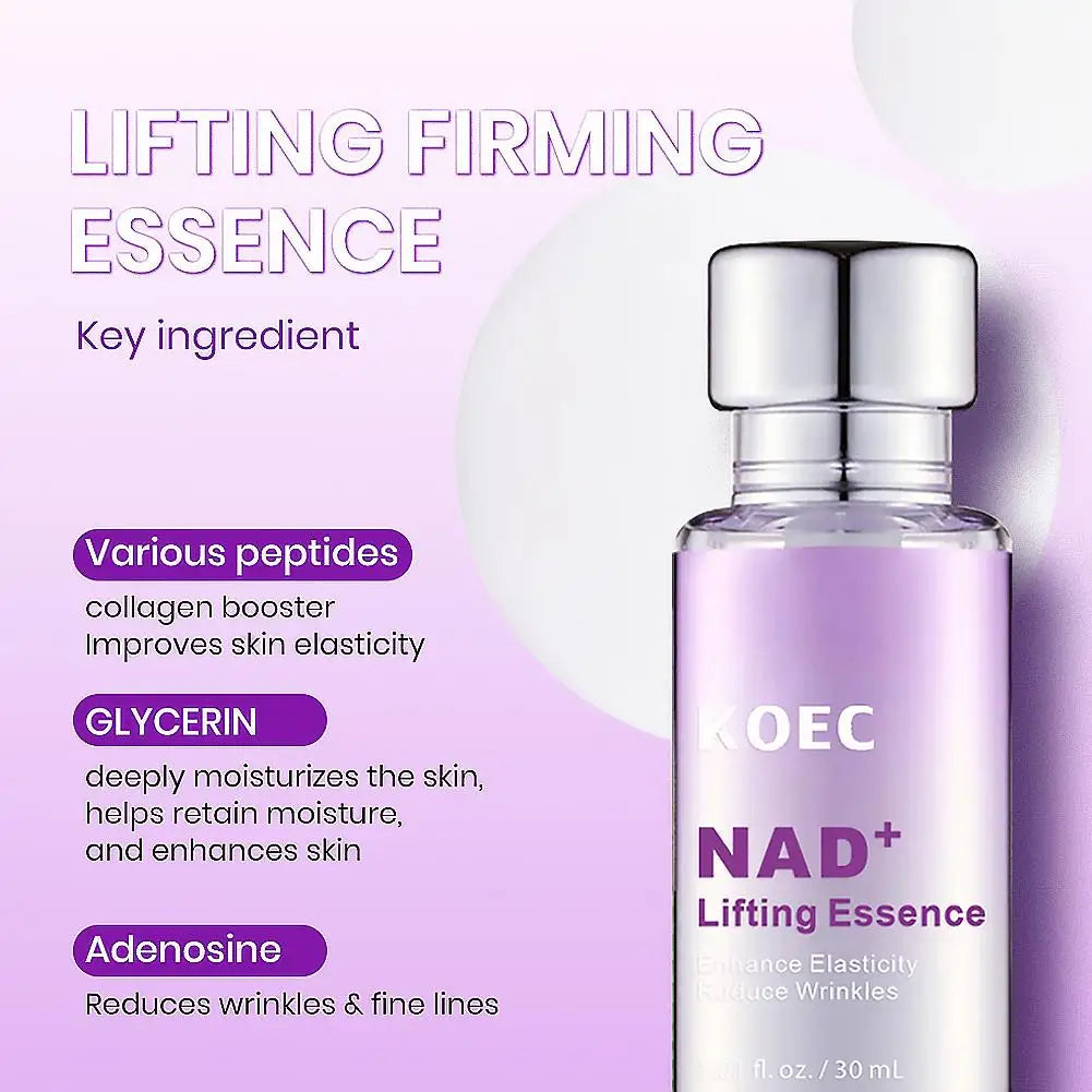 PDRN Korean Nad Plus Facial Essence Brightening Moisturizing Youth Serum Elastic Firming Lifting Skin Care 30ml Oasis Select