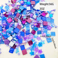 Colorful Crystal Mosaic Tiles – DIY Stained Glass & Crafts