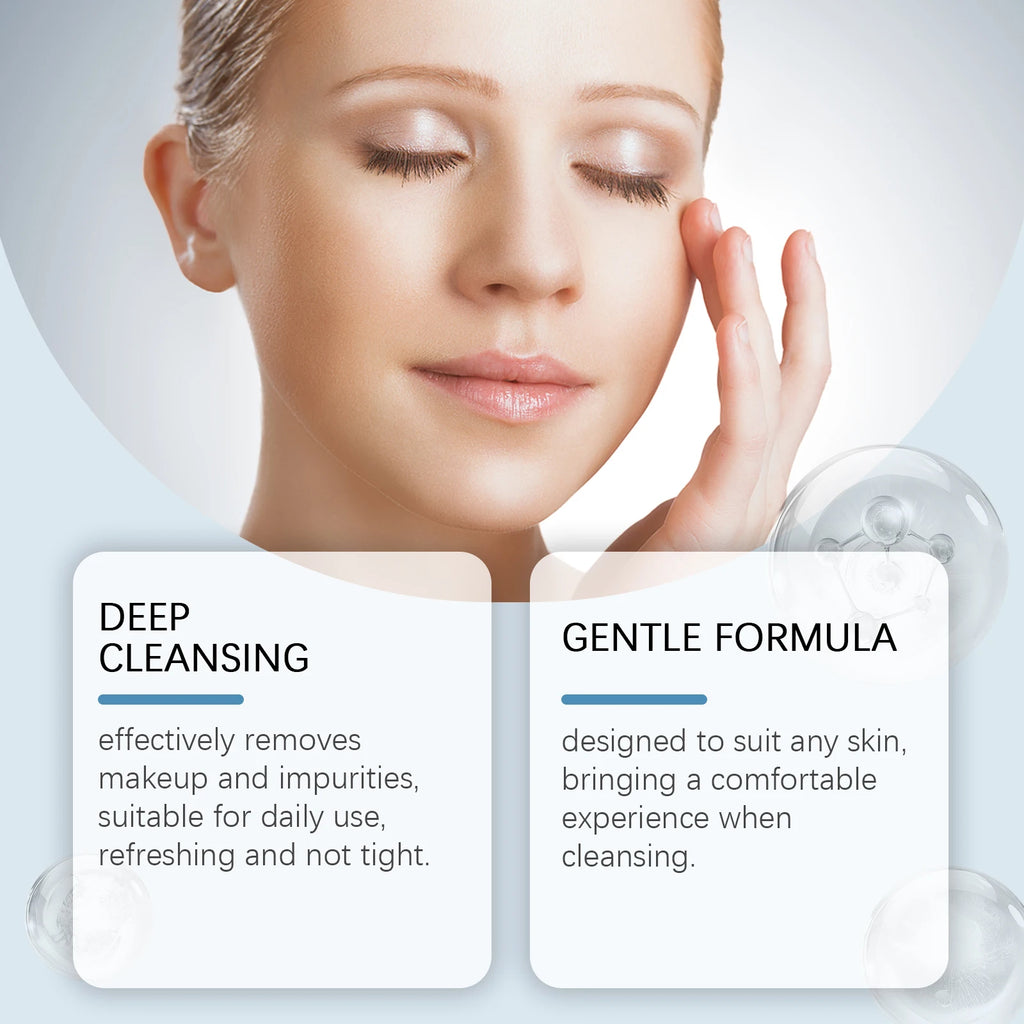 Makeup Remover Oil Purifying Pores Gentle Soothing for Face Eyes Lips Non-Tightening Refreshing Moisturizing Facial Cleanser Oil Oasis Select
