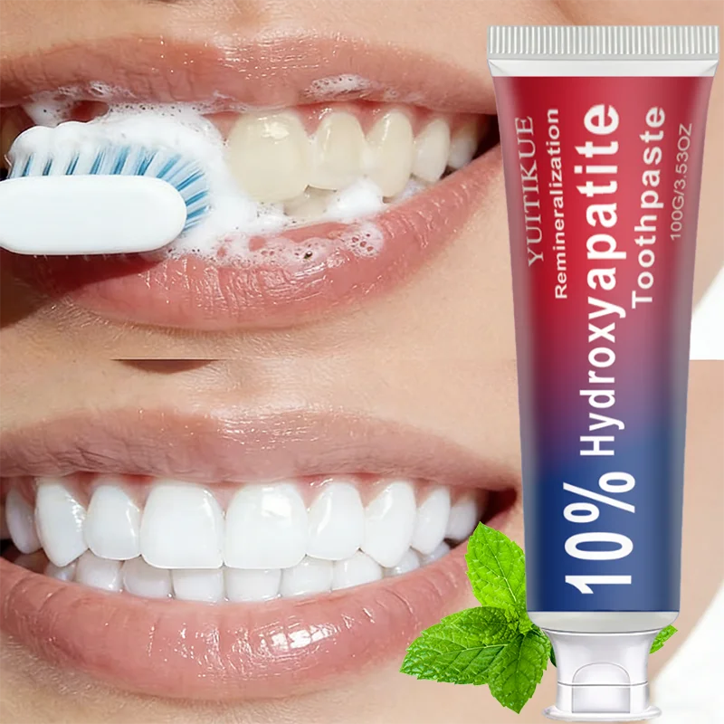 10% Hydroxyapatite Toothpaste – Enamel Repair & Whitening 100g