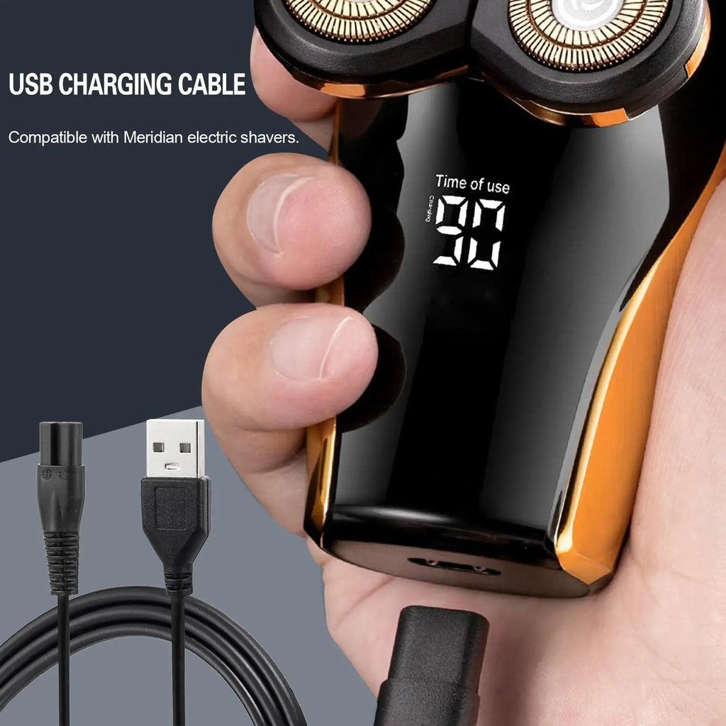 Replacement Charger Cable Compatible with Meridian Grooming Electric Shavers Electric Trimmers Charging Cable Power Cord Adapter Oasis Select