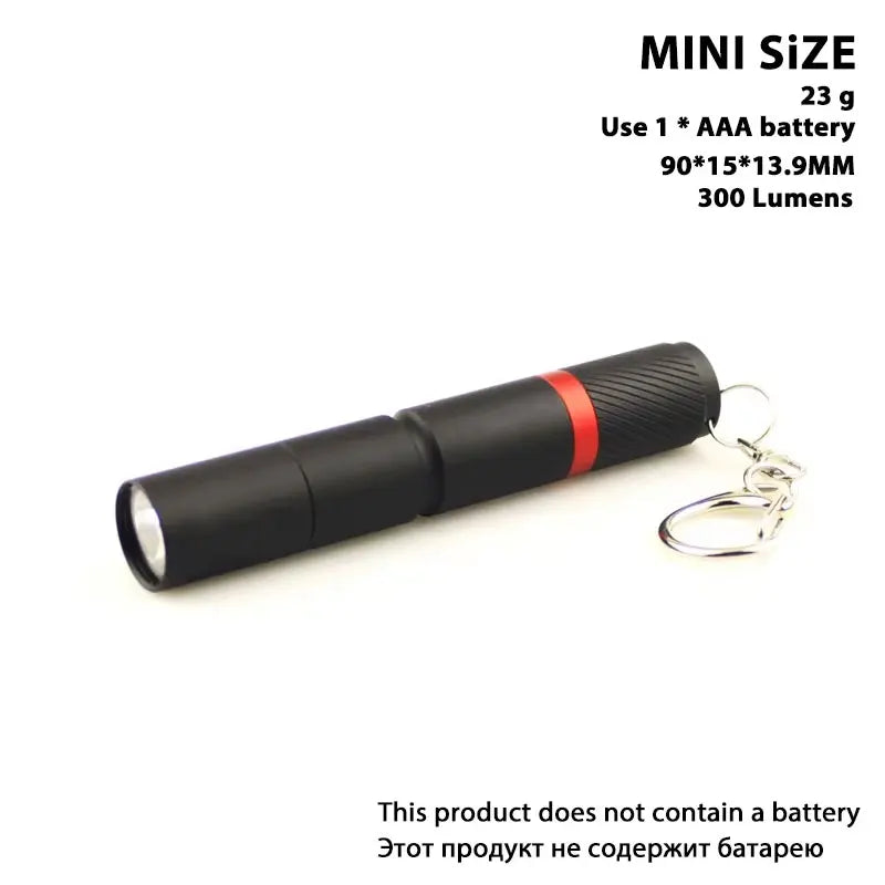 Ultra small LED Flashlight With premium XPE lamp beads IP67 waterproof Pen light Portable light For emergency, camping, outdoor Oasis Select 7haohongquan Small